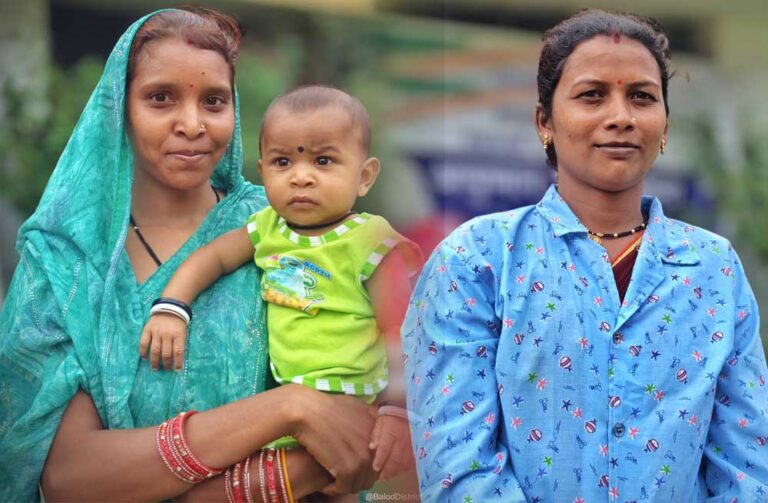 रायपुर : समस्याओं के निराकरण होने पर जनजातीय महिलाओं ने की शिविर की सराहना