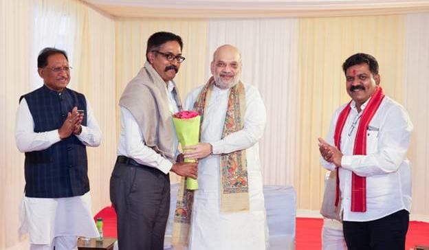 CG NEWS: नक्सलवाद के विरुद्ध सफल अभियानों पर अमित शाह ने दी अधिकारियों को बधाई, जल्द करेंगे छत्तीसगढ़ दौरा…