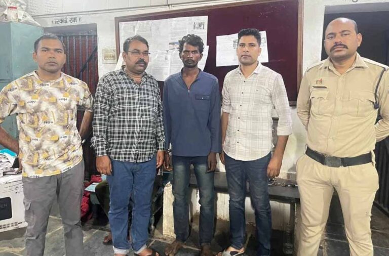 हत्या कर बिलासपुर में छिपा था आरोपी, पुलिस ने दबोचा हत्या कर बिलासपुर में छिपा था आरोपी, पुलिस ने दबोचा