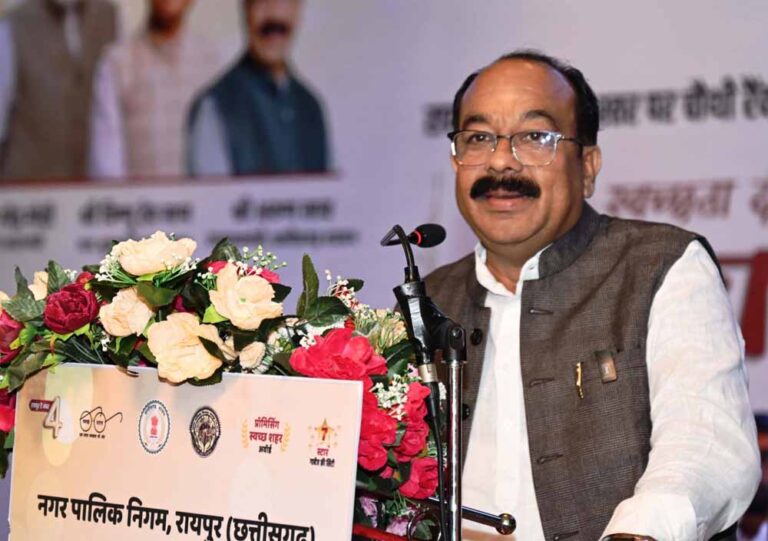 रायपुर को नम्बर-1 बनाने स्वच्छता के कार्यों में बढ़ानी होगी जनसहभागिता –  अरुण साव