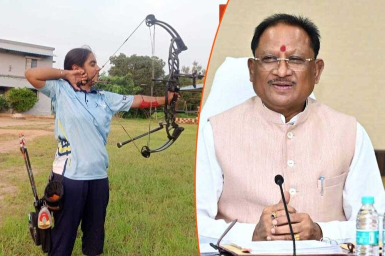 रायपुर : मुख्यमंत्री विष्णुदेव साय ने दी नवलीन को बधाई – कहा, छत्तीसगढ़ की उभरती प्रतिभा को मिलेगा हरसंभव सहयोग