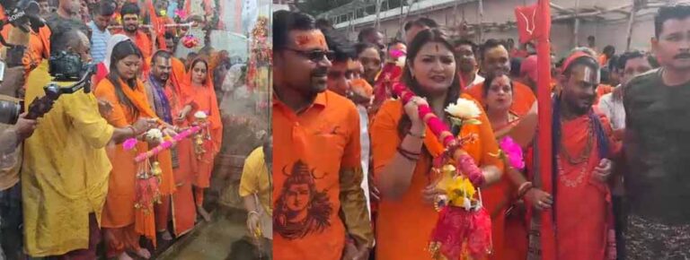 विधायक भावना बोहरा की 151 किमी कांवड़ यात्रा शुरू: अमरकंटक से जल लेकर निकलीं भोरमदेव के लिए