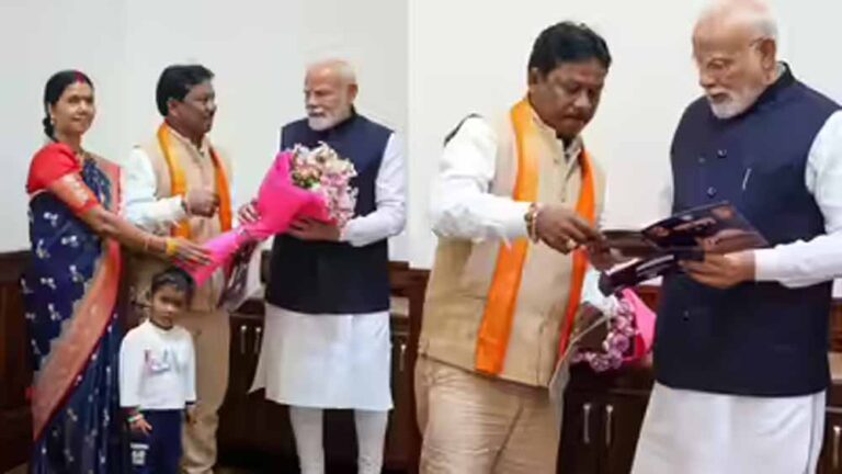 सांसद महेश कश्यप ने पीएम मोदी को दिया बस्तर दशहरे का न्योता