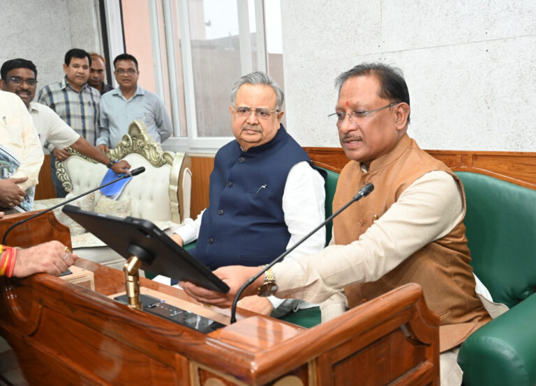 रजत जयंती वर्ष में छत्तीसगढ़ को मिलेगा नया विधानसभा भवन –मुख्यमंत्री विष्णुदेव साय….