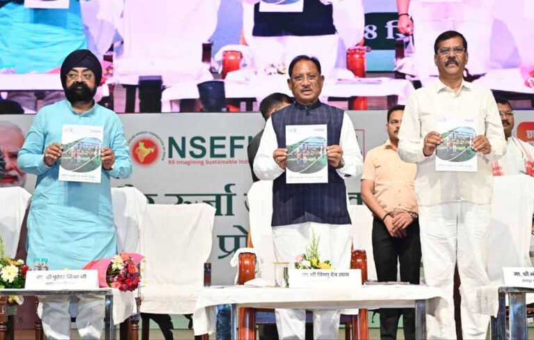 प्रदेश में सौर ऊर्जा के उपभोक्ता ऊर्जा उत्पादक के साथ-साथ बन रहे हैं ऊर्जा दाता : मुख्यमंत्री साय