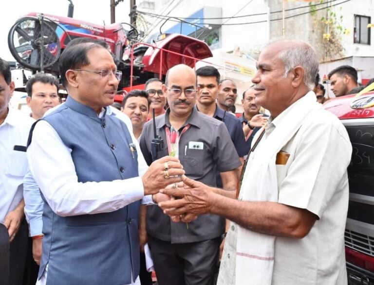 धान का कटोरा कहे जाने वाले छत्तीसगढ़ में किसानों को मिला जीएसटी सुधार का लाभ: मुख्यमंत्री विष्णु देव साय….