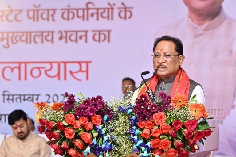 छत्तीसगढ़ जीरो पावर कट स्टेट से अब मुफ्त बिजली की ओर : मुख्यमंत्री विष्णु देव साय…..