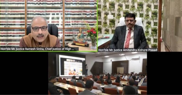 प्रत्येक मामले के पीछे एक मानवीय कहानी होती है संघर्ष की, आशा की, और न्यायपालिका में विश्वास की-मुख्य न्यायाधीश रमेश सिन्हा….