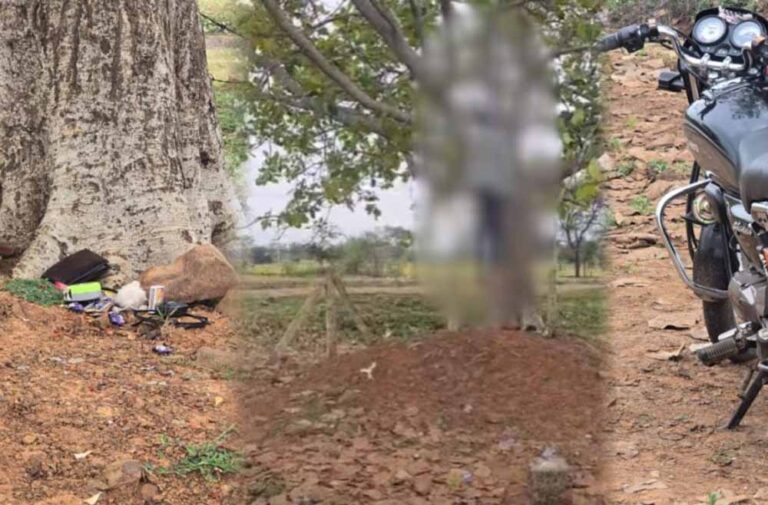 पेड़ से लटका मिला युवक का शव, ग्रामीणों में मचा हड़कंप पेड़ से लटका मिला युवक का शव, ग्रामीणों में मचा हड़कंप