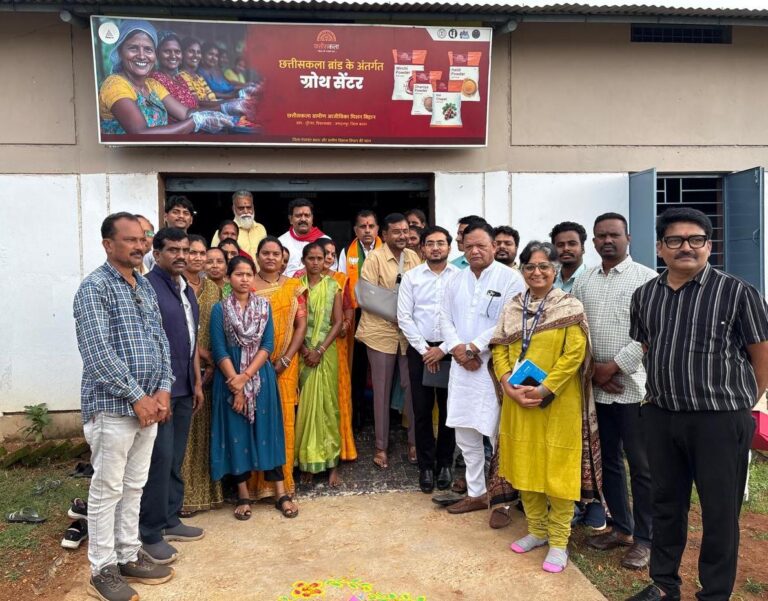 उपमुख्यमंत्री विजय शर्मा ने तुरेनार के ग्रोथ सेंटर का किया निरीक्षण….