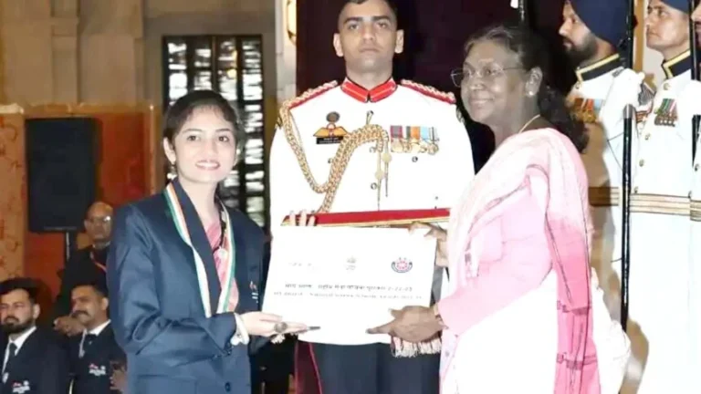 छत्तीसगढ़ की बेटी, देश का गौरव — लखनी साहू को मिला “MY Bharat NSS राष्ट्रीय पुरस्कार”….
