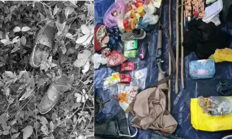 बालाघाट जंगल में नक्सलियों की राइफल और खून से सने जूते बरामद, मारे जाने का अंदेशा