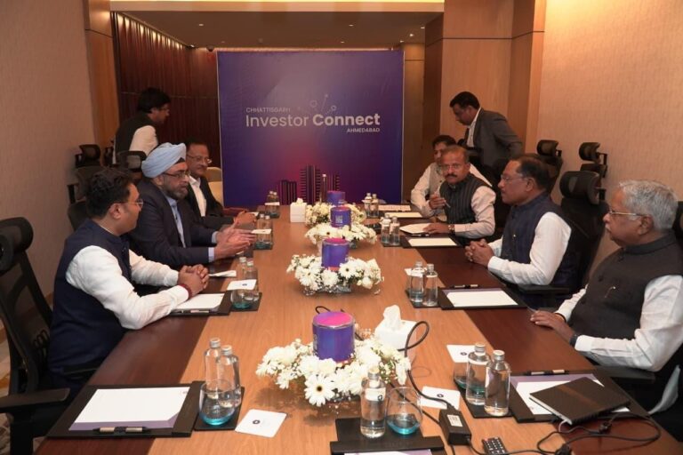छत्तीसगढ़ और गुजरात के बीच विकास, तकनीक, संस्कृति और निवेश का नया अध्याय : मुख्यमंत्री विष्णु देव साय का गुजरात प्रवास रहा ऐतिहासिक और सार्थक….
